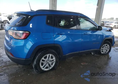 2018 Jeep Compass Sport from USA, damaged, VIN 3C4NJCAB7JT287071